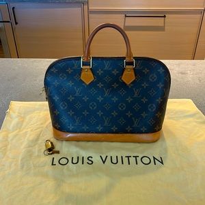 Authentic Louis Vuitton Alma Bag